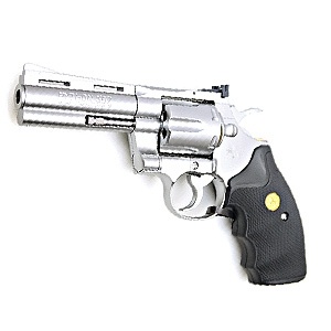 [Marui] Colt Python 357 Magnum : 콜트파이슨 4인치 리볼버 가스핸드건 - silver -