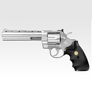 [MARUI] Colt Python 357Magnum 6인치 에어콕킹건 - 크롬 -