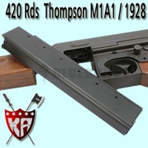 [Kingarms] Thompson M1A1 &quot;톰슨&quot; 전동건용 420발 탄창
