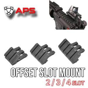 [APS] Offset Slot Mount : 대각선 레일마운트 - 2단/3단/4단 -