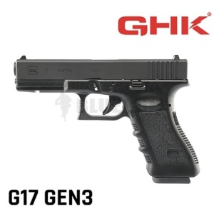 [GHK] Umarex  Glock17(G17) Gen3 GBB (스틸재질 슬라이드,아웃배럴)